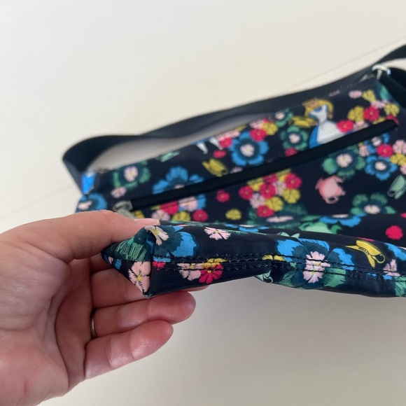 Kipling X Disney Alice In Wonderland Printed Alvar Crossbody Bag - Picture 8 of 15